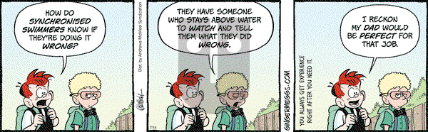 Ginger Meggs on Monday July 14, 2025 Comic Strip