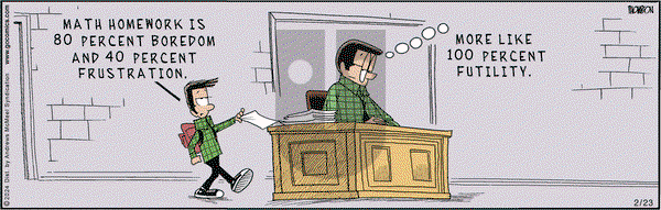 Grand Avenue - Friday February 23, 2024 Comic Strip