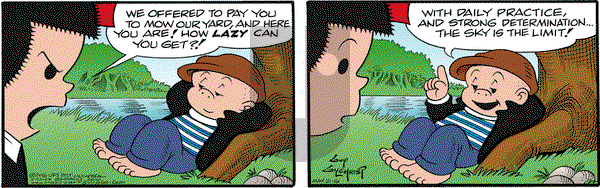 Nancy on Saturday May 21, 2016 Comic Strip