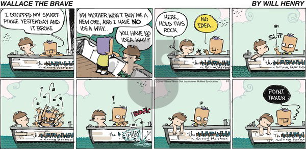 Wallace the Brave on Sunday August 5, 2018 Comic Strip
