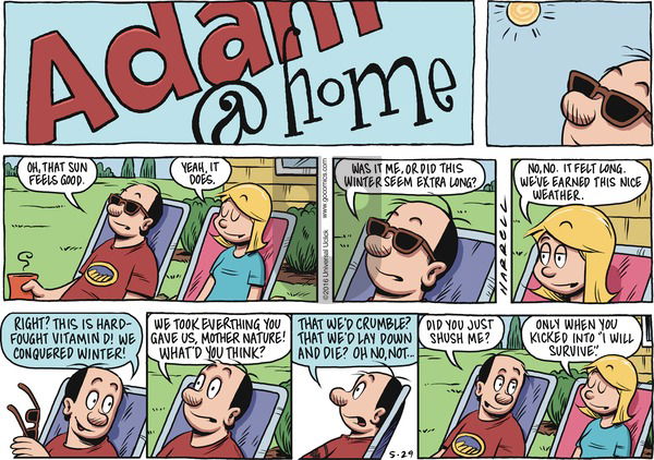 Adam@Home on Sunday May 29, 2016 Comic Strip