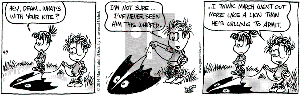 Heart of the City on Wednesday April 9, 2014 Comic Strip