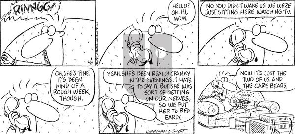 Baby Blues on Sunday February 17, 1991 Comic Strip