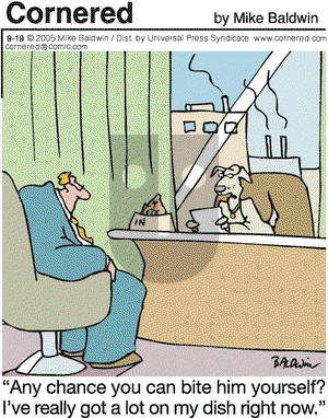 Cornered on Wednesday September 21, 2005 Comic Strip