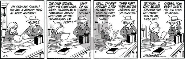 Doonesbury on Friday June 3, 1977 Comic Strip
