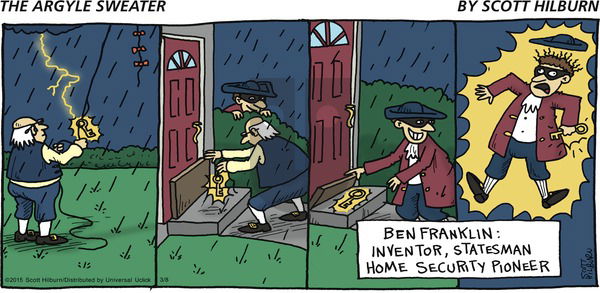 The Argyle Sweater on Sunday March 8, 2015 Comic Strip