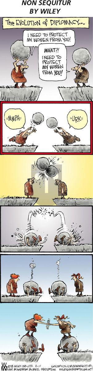 Non Sequitur on Sunday February 11, 2018 Comic Strip