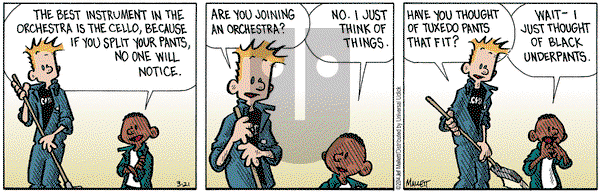 Frazz on Friday March 21, 2014 Comic Strip