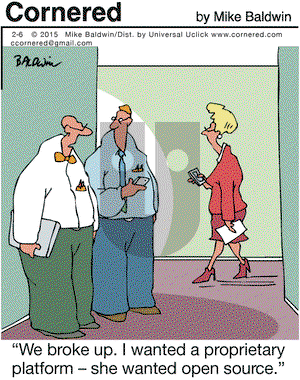 Cornered on Friday February 6, 2015 Comic Strip