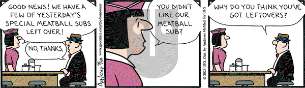 The Born Loser on Friday September 20, 2024 Comic Strip