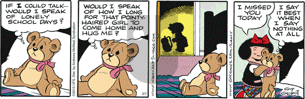 Nancy on Wednesday March 7, 2018 Comic Strip