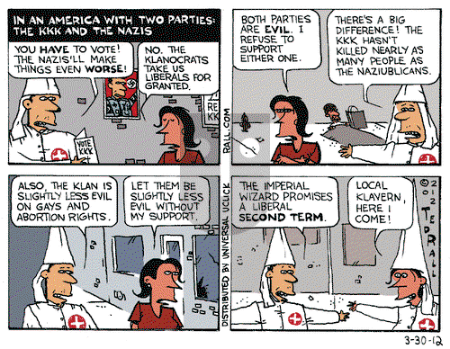 Ted Rall - Friday March 30, 2012 Comic Strip