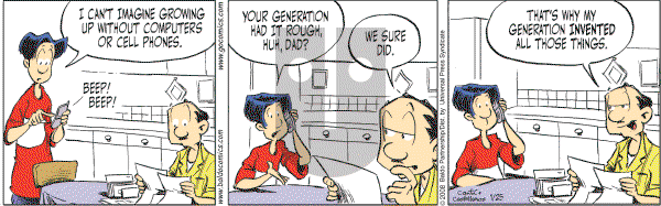 Baldo on Friday January 25, 2008 Comic Strip