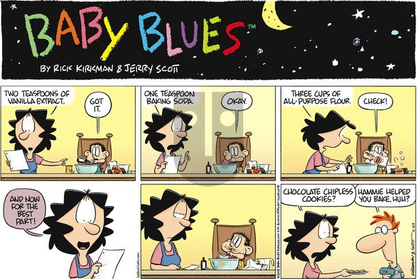 Baby Blues on Sunday April 29, 2018 Comic Strip