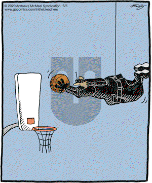 In the Bleachers on Friday June 5, 2020 Comic Strip
