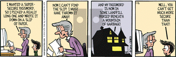 Grand Avenue on Monday January 16, 2012 Comic Strip