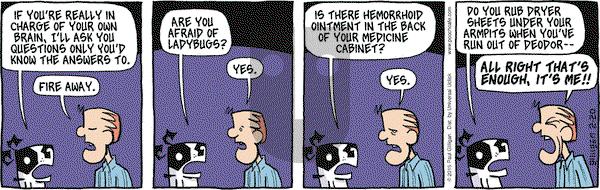 Pooch Cafe on Friday February 20, 2015 Comic Strip