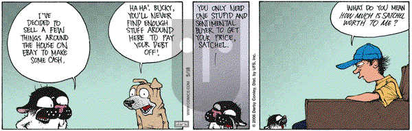 Get Fuzzy on Thursday May 18, 2006 Comic Strip