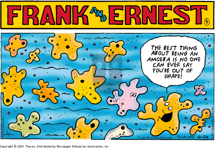 Frank and Ernest on Sunday June 24, 2001 Comic Strip