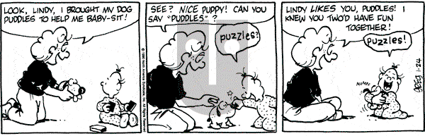 Luann on Wednesday January 24, 1990 Comic Strip