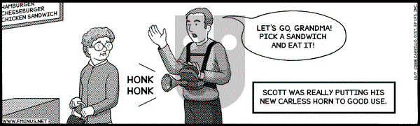 F Minus on Tuesday November 7, 2006 Comic Strip