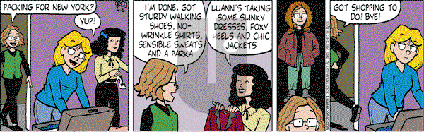 Luann on Tuesday April 5, 2016 Comic Strip