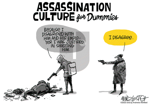 Mike Lester on Tuesday April 22, 2025 Comic Strip