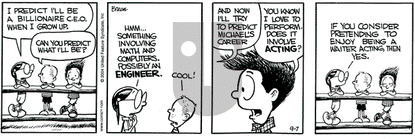 Grand Avenue on Tuesday September 7, 2004 Comic Strip