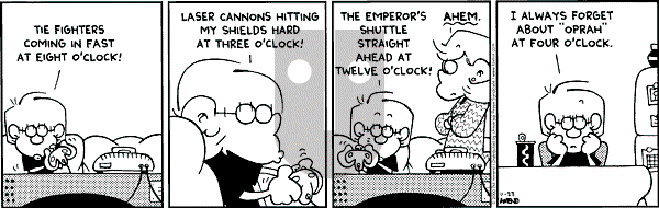 FoxTrot on Monday November 27, 2000 Comic Strip