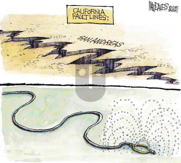 Matt Davies on Friday April 3, 2015 Comic Strip