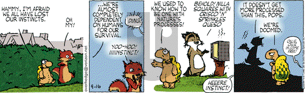 Over the Hedge on Wednesday September 16, 2009 Comic Strip