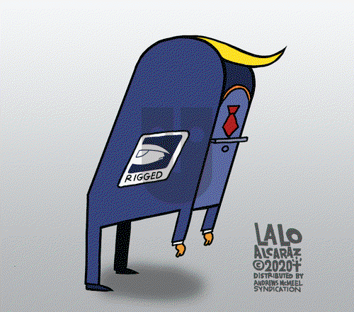 Lalo Alcaraz on Wednesday August 19, 2020 Comic Strip