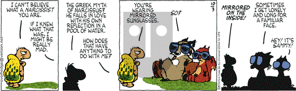 Over the Hedge on Thursday October 3, 2013 Comic Strip