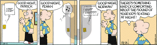 Drabble on Saturday July 28, 2012 Comic Strip