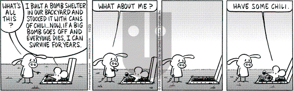 Pearls Before Swine on Thursday November 23, 2006 Comic Strip