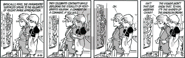 Doonesbury on Thursday August 29, 1985 Comic Strip