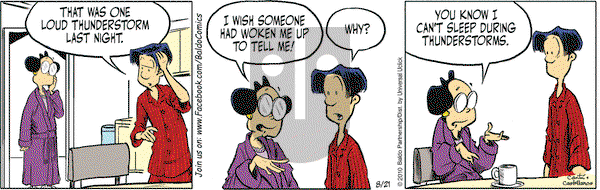 Baldo on Saturday August 21, 2010 Comic Strip
