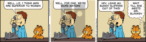 Garfield on Friday January 31, 2014 Comic Strip