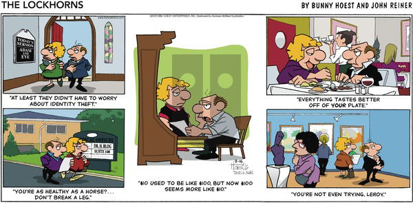 The Lockhorns on Sunday March 16, 2025 Comic Strip