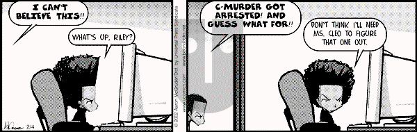 The Boondocks on Monday September 7, 2009 Comic Strip