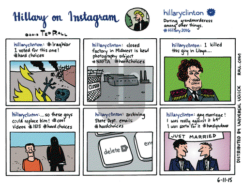 Ted Rall on Thursday June 11, 2015 Comic Strip
