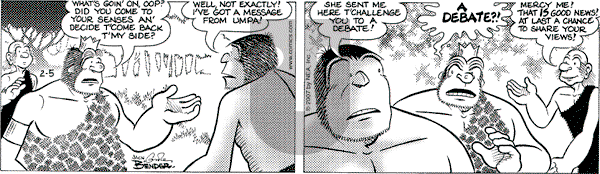 Alley Oop on Monday February 5, 2007 Comic Strip