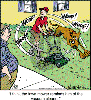 Marmaduke on Saturday July 11, 2009 Comic Strip