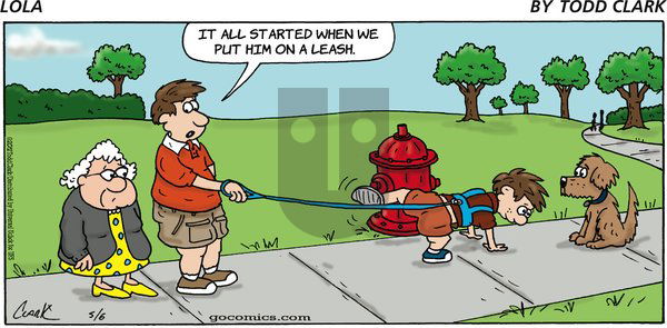 Lola on Sunday May 6, 2012 Comic Strip
