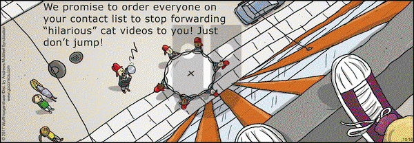 WuMo on Monday October 16, 2017 Comic Strip