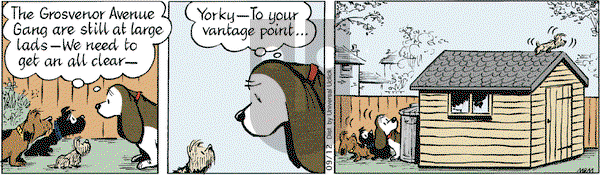 Fred Basset on Monday September 12, 2011 Comic Strip