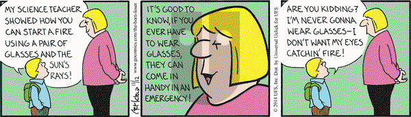 The Born Loser on Wednesday November 12, 2014 Comic Strip