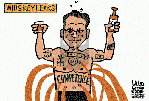 Lalo Alcaraz on Thursday March 27, 2025 Comic Strip