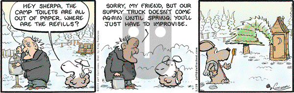 DeFlocked on Tuesday January 19, 2010 Comic Strip