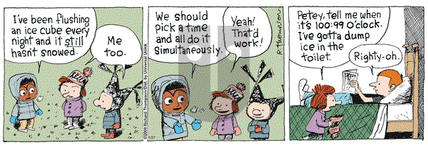 Cul de Sac on Friday January 27, 2012 Comic Strip